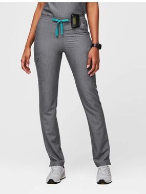 Figs Yola Skinny Scrub Pants Graphite size S